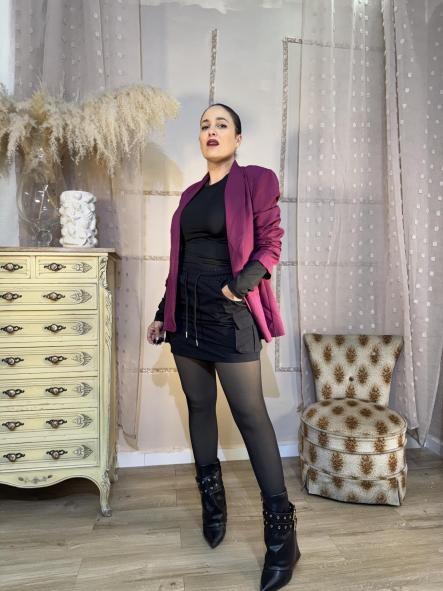 BLAZER COLOR VINO [4]