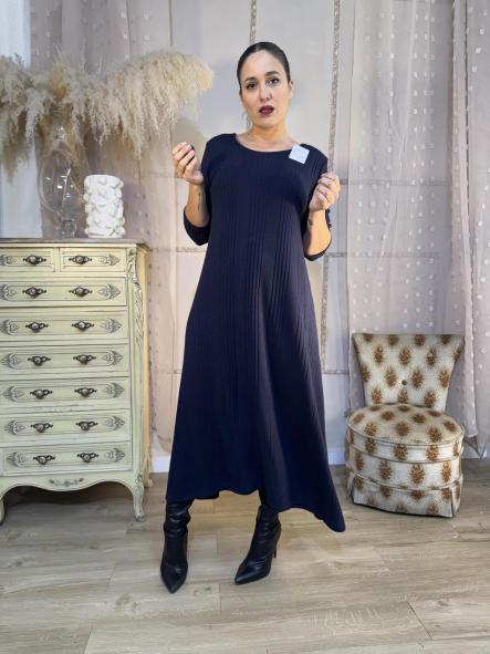 VESTIDO AZUL SUELTO [2]