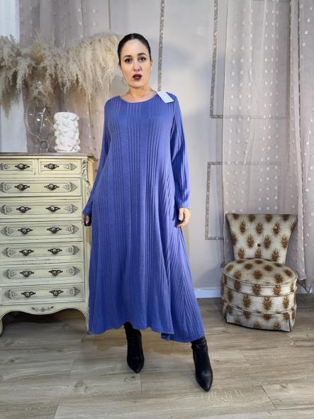 VESTIDO AZUL CLARO SUELTO