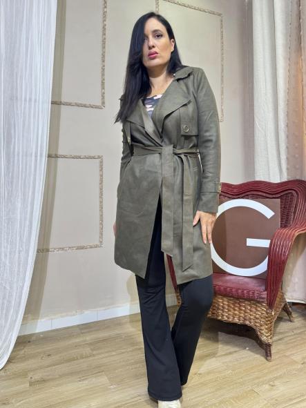 GABARDINA DE ANTELINA VERDE