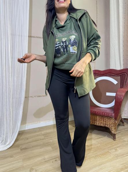 CHALECO DEPÒRTIVO VERDE