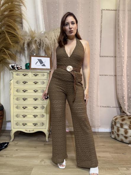 CONJUNTO ENCANJE MARRON  [0]
