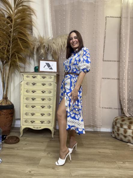 VESTIDO CAMISERO ELEGANTE  [0]