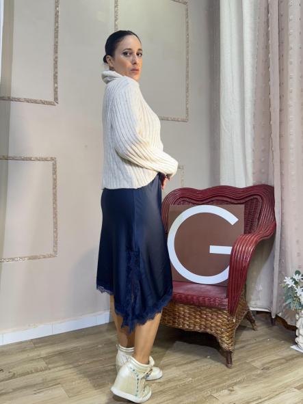 FALDA AZUL MARINO LENCERA CON PUNTILLA [1]