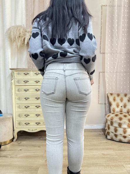 PANTALON VAQUERO GRIS CLARITO DE PITILLO [1]