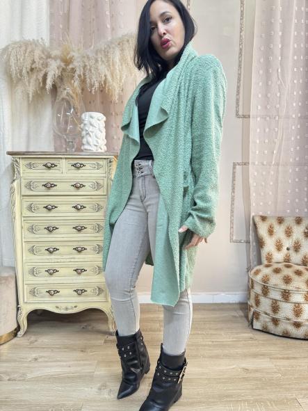 REBECA VERDE LARGA TIPO BORREGO [1]