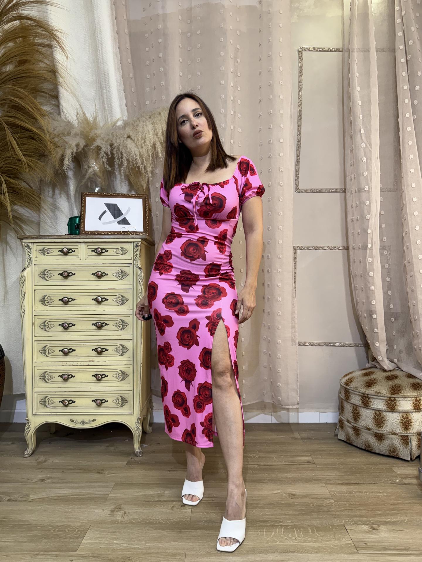 VESTIDO ITALIANO FLORES