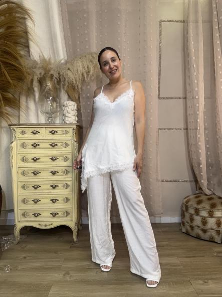 CONJUNTO LINO LENCERO BLANCO  [2]