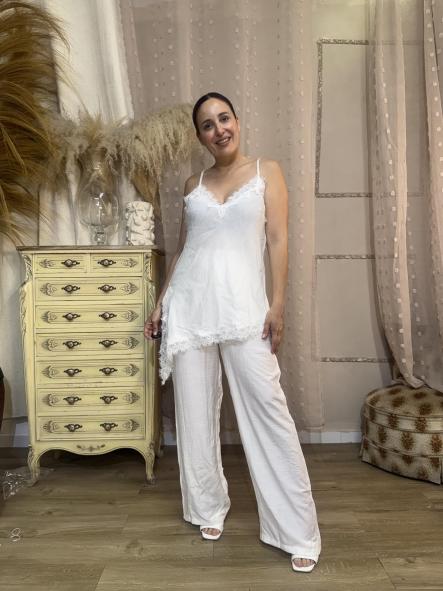 CONJUNTO LINO LENCERO BLANCO  [1]
