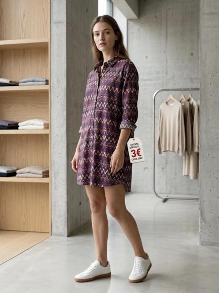 VESTIDO CAMISERO LILA [0]