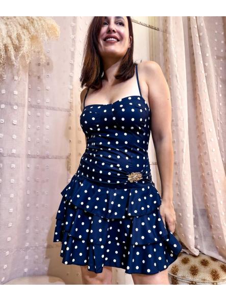 VESTIDO VOLANTES AZUL [1]
