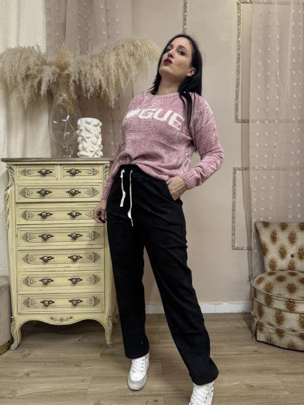 PANTALON PANILLA NEGRO [1]