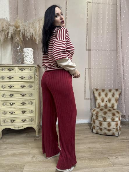 PANTALON CANALE SUPER CULO GRANATE