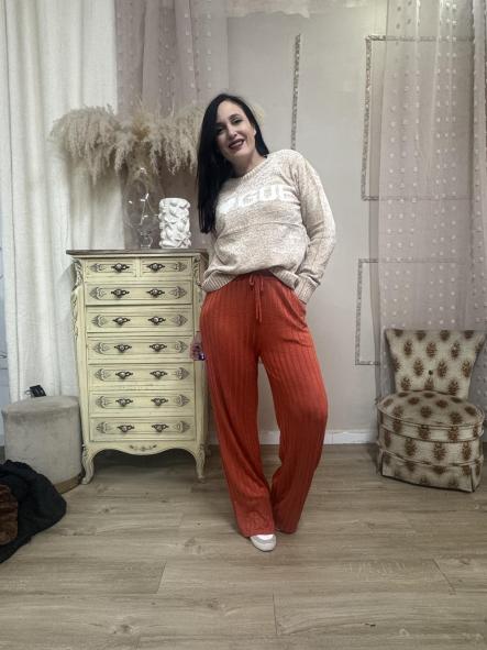 PANTALON CANALE SUPER CULO TEJA [2]