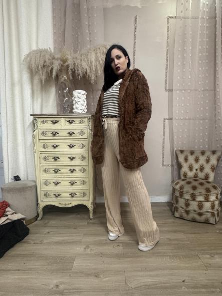 CHAQUETA BORREGO MARRON [0]