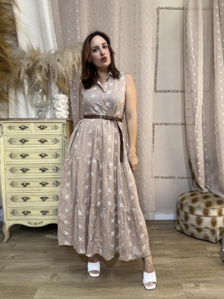 VESTIDO LINO FRESQUITO BEIG [0]
