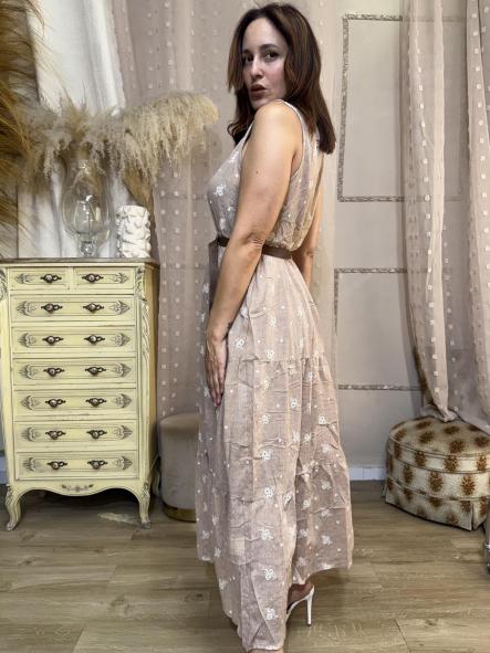 VESTIDO LINO FRESQUITO BEIG [3]