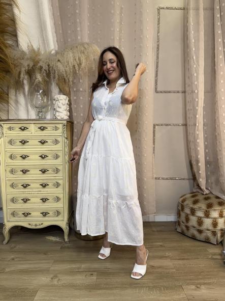 VESTIDO LINO FRESQUITO BLANCO  [3]