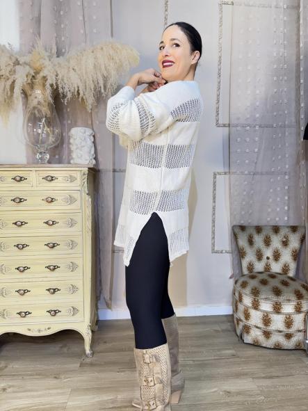 JERSEY DE PUNTO BEIG