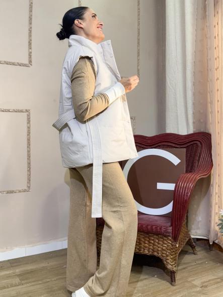 CHALECO POLIPIEL  BEIG [1]