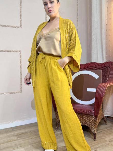 CONJUNTO EVENTO MOSTAZA [1]