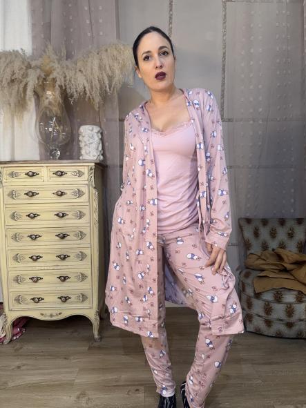 Conjunto Pijama PATA ROSA [1]