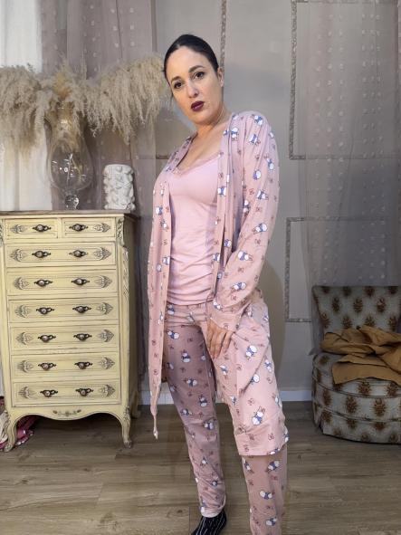 Conjunto Pijama PATA ROSA [3]