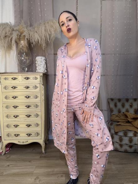 Conjunto Pijama PATA ROSA [2]