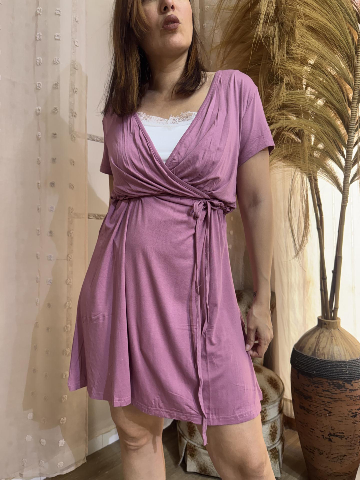 VESTIDO COMODO FRESQUITO FRESA