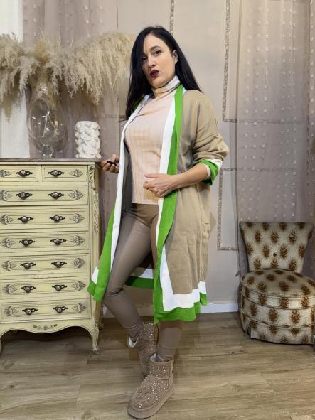 REBECON CAMEL Y VERDE