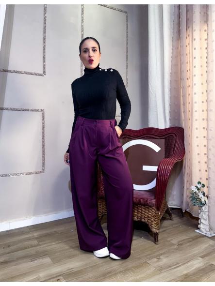 JERSEY  BOTONES NEGROS