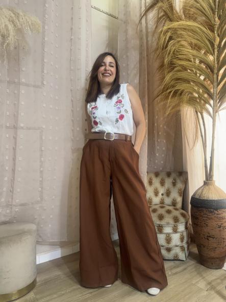 PANTALON  MARRON [0]