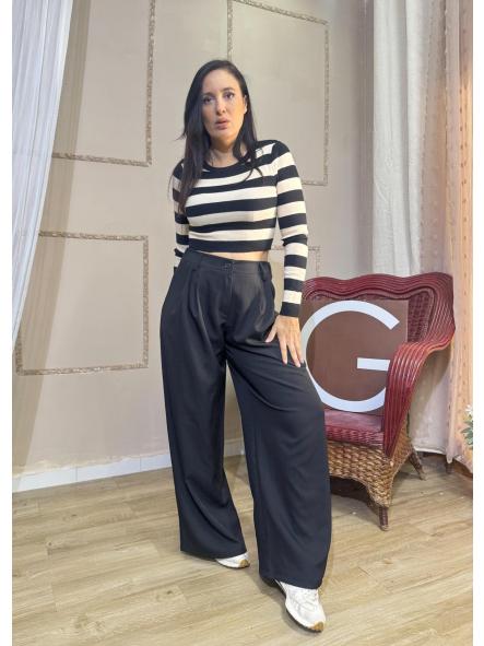 PANTALON TRAJE NEGRO