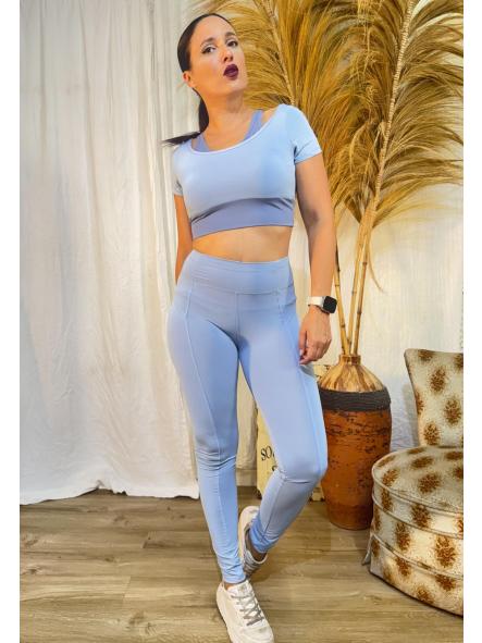 CONJUNTO AZUL DEPORTIVO RUNNING
