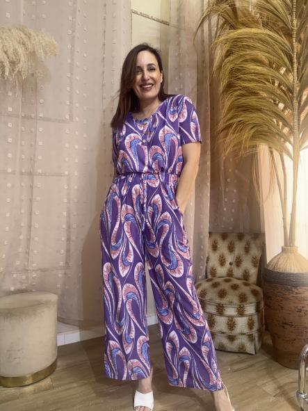 CONJUNTO TRIBAL LICRA FRIA LILA [2]