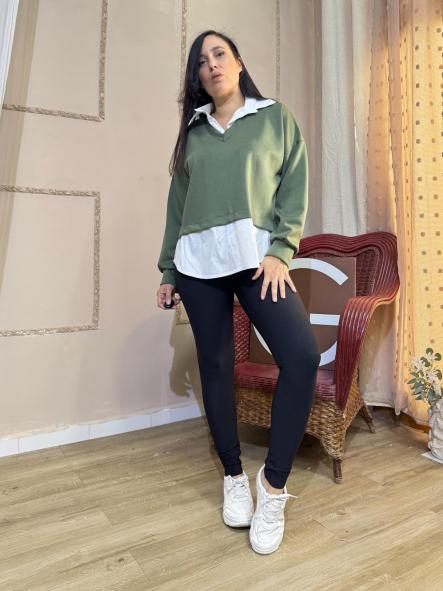 CAMISA SUDADERA VERDE [0]