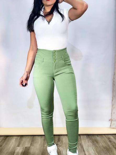 Pantalon push up 1679  VERDE