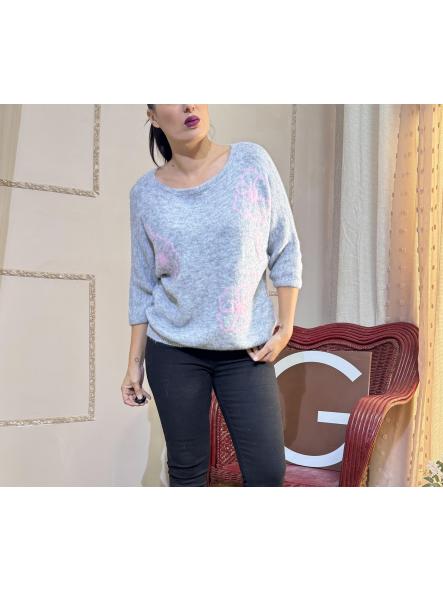 JERSEY GRIS Y ROSA [0]