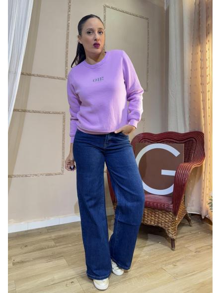 SUDADERA LILA DE ESTRELLAS [0]