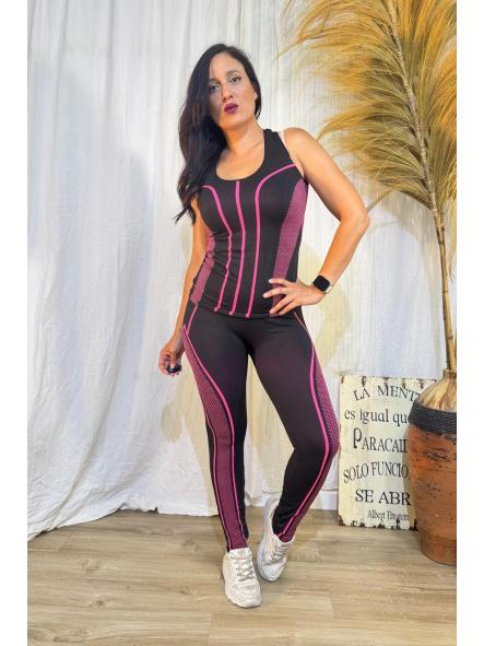 CONJUNTO DEPORTIVO FUCSIA PANTALON LARGO [2]