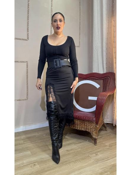 FALDA NEGRA LENCERA [0]