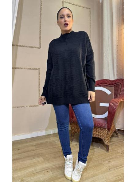 JERSEY NEGRO OVERSAY [0]