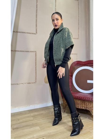 CHALECO BORREGO VERDE [0]