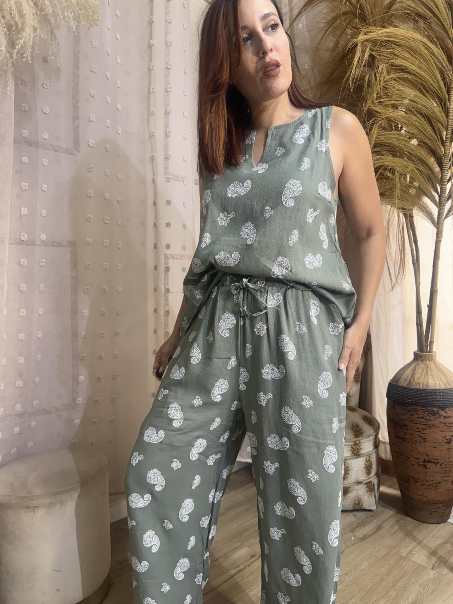CONJUNTO LINO VERDE