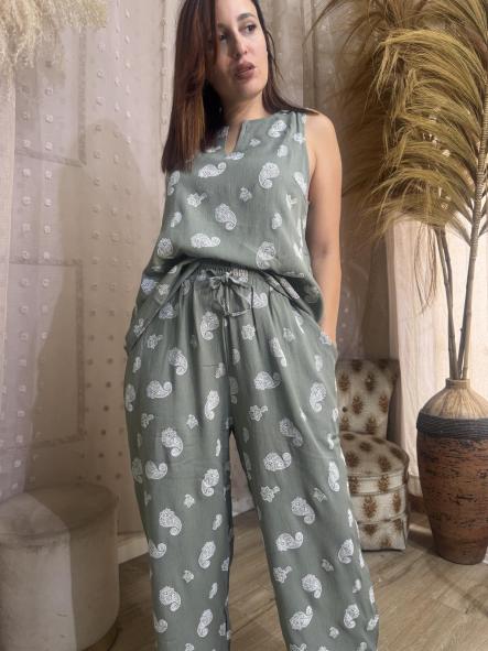CONJUNTO LINO VERDE [3]
