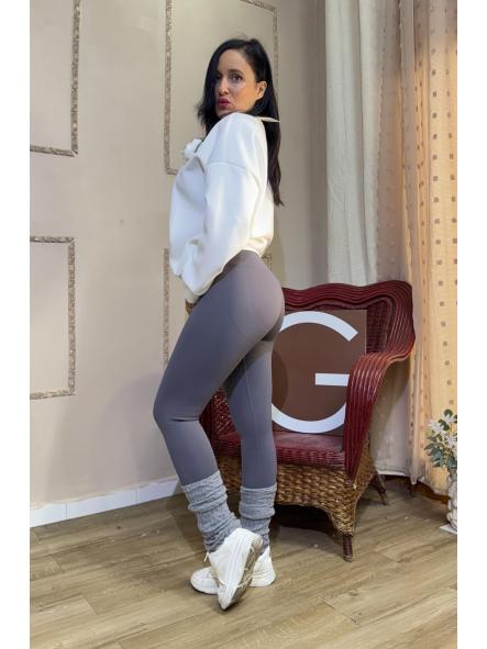 LEGGIN VIRAL CALENTITO FAJA GRIS [0]