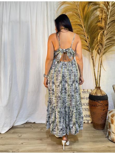 VESTIDO RAYADO CON LAZO EN LA ESPALDA [2]