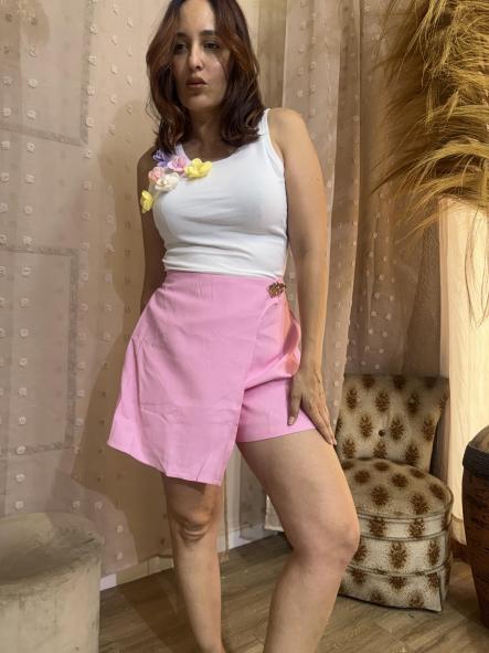  FALDA PANTALON ROSA [5]