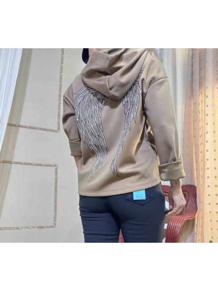 PANTALON VAQUERO ELASTICO CON PELITO NEGROS  [2]