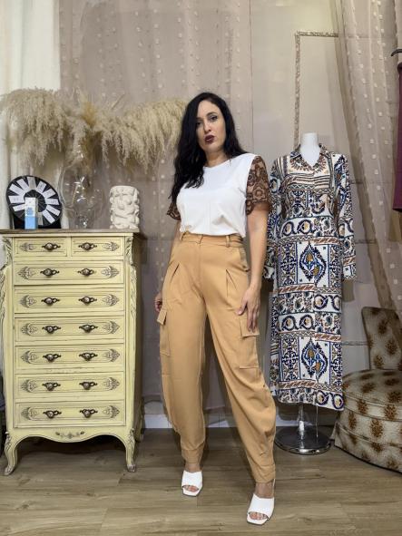 PANTALON CAMEL BARREL [3]